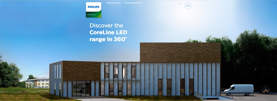 CoreLine LED range 360 video