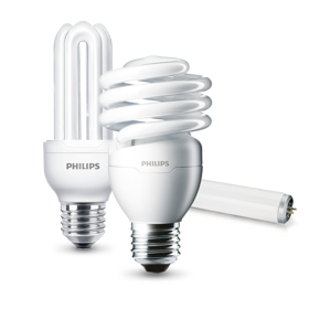 Philipsin CFL-lamppujen tuotevalikoima