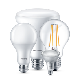 Philips LED-lamppujen tuotekokoelma