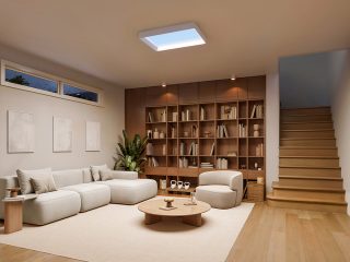 Philips Skylight uudistaa kellarikerroksen huoneet luonnonvalolla